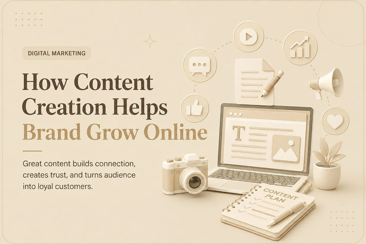 Diya, freelance social media marketing strategist in Saudi Arabia. blog on the topic of how content creation helps brands grow online.